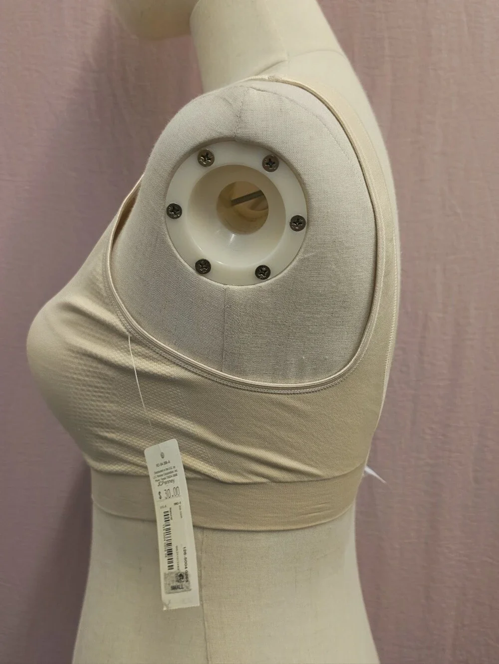 Underscore Seamless Scoop Shaping Bra- Nude, SMALL NEW!